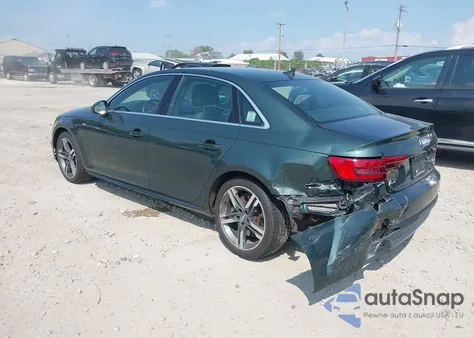 2017 Audi A4 2.0T Premium from USA, damaged, VIN WAUFNAF48HA159167